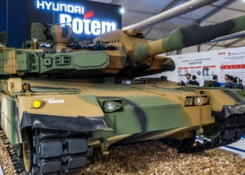 A K2 Black Panther tank.