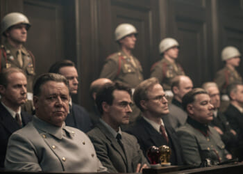 A photo still from the movie Nuremberg.