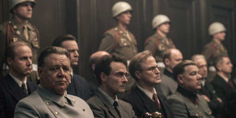 A photo still from the movie Nuremberg.