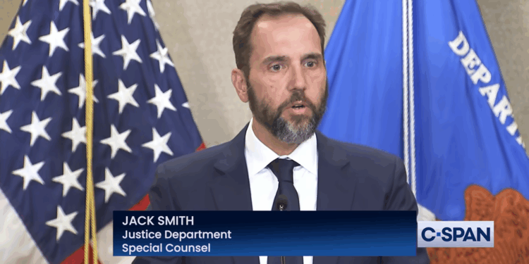 New Docs Reveal Jack Smith Intentionally Violated Congressional Republicans’ Constitutional Rights