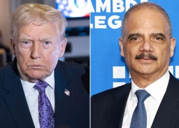Trump highlights Eric Holder comments while urging Senate GOP to nix filibuster
