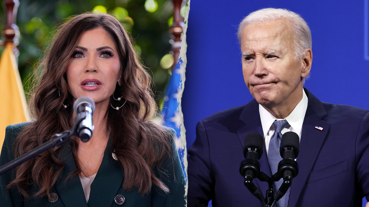 Noem claims Biden used DHS to invade US with terrorists at cabinet meeting