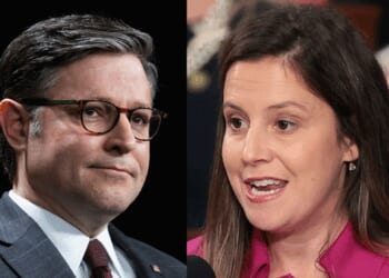 GOP feud breaks out after Elise Stefanik accuses Speaker Johnson of protecting the deep state