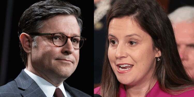 GOP feud breaks out after Elise Stefanik accuses Speaker Johnson of protecting the deep state