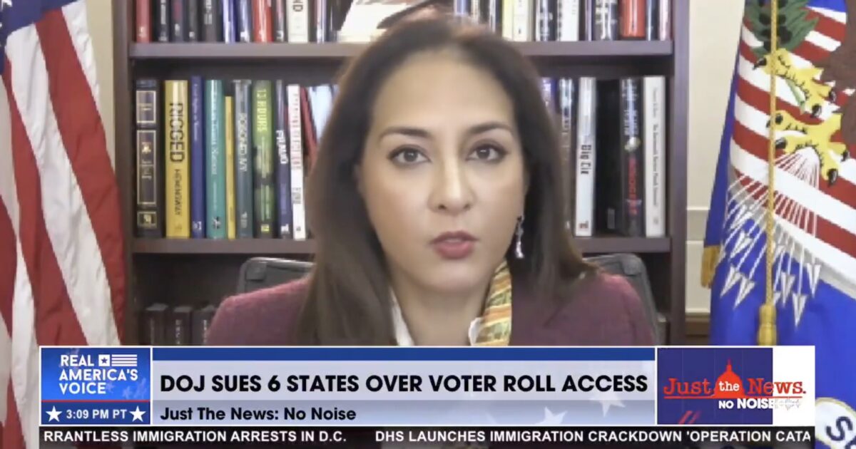 DOJ Sues SIX More States for Withholding Voter Rolls — 14 States Now Targeted as Bondi and Dhillon Launch Aggressive Nationwide Crackdown | The Gateway Pundit
