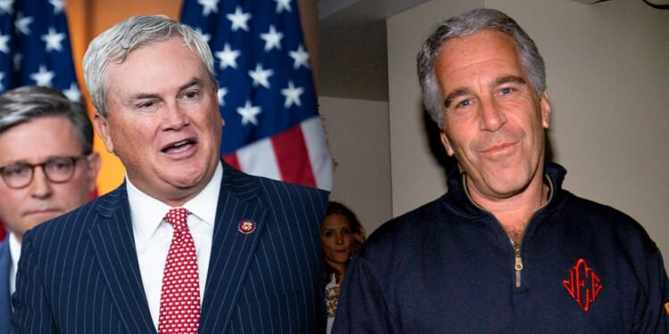 Oversight Chairman James Comer rips Dems after Epstein Island photos release