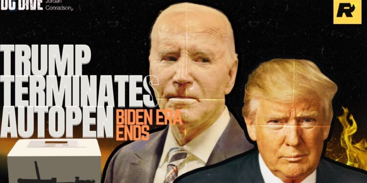 WATCH: Trump Voids ALL Documents Signed via Biden’s Autopen | DC Dive | The Gateway Pundit