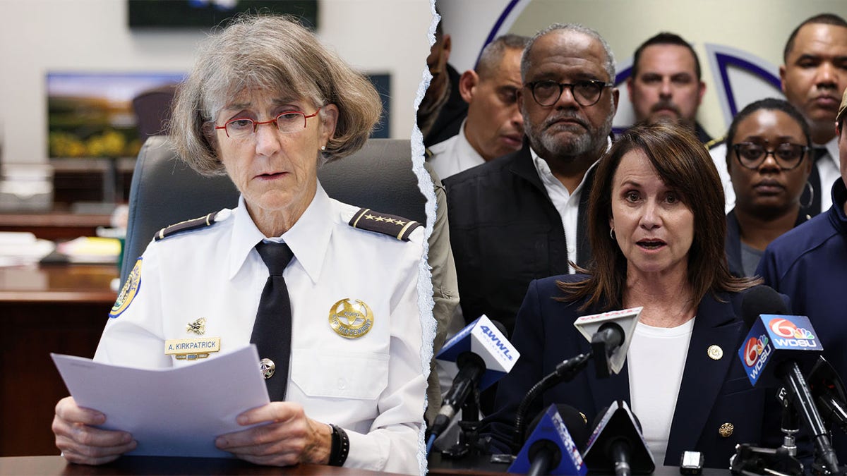 NOPD Superintendent Anne Kirkpatrick and Louisiana AG Liz Murrill