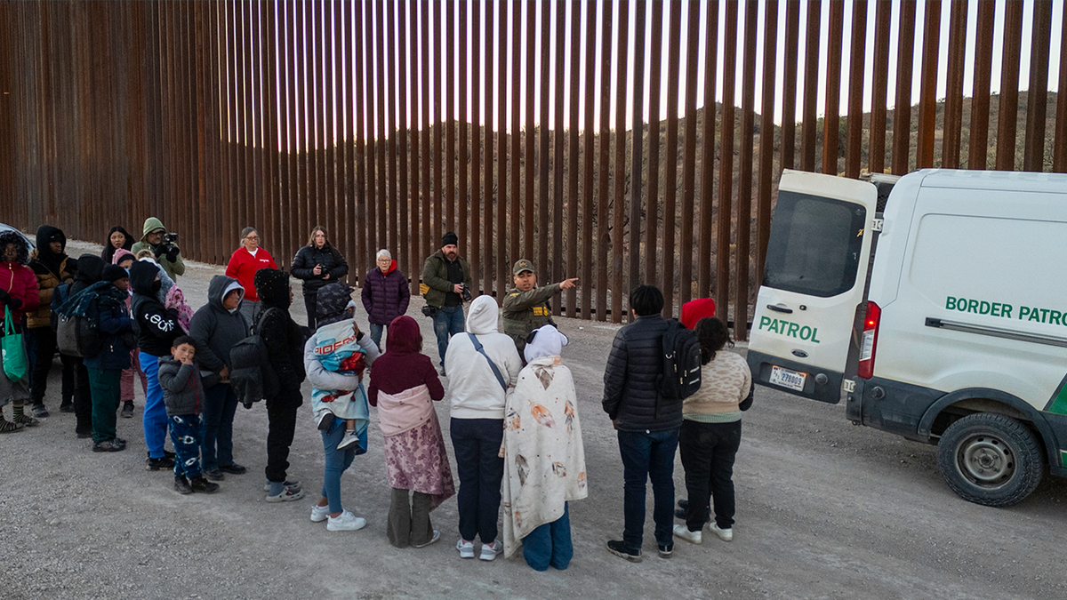 The southern border, migrants and Border Patrol agents