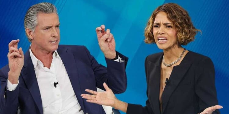 Go home, gov! Halle Berry slams fake feminist Gavin's presidential run