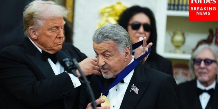 Trump Awards Medals To Kennedy Center Honorees