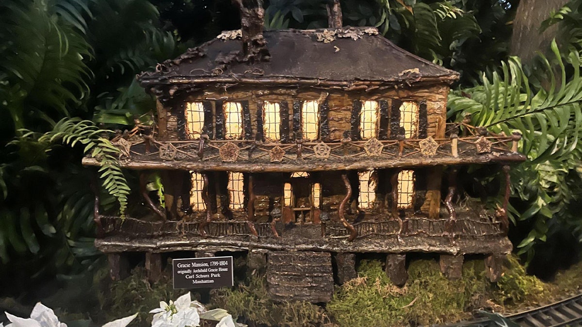 replica of old mansion