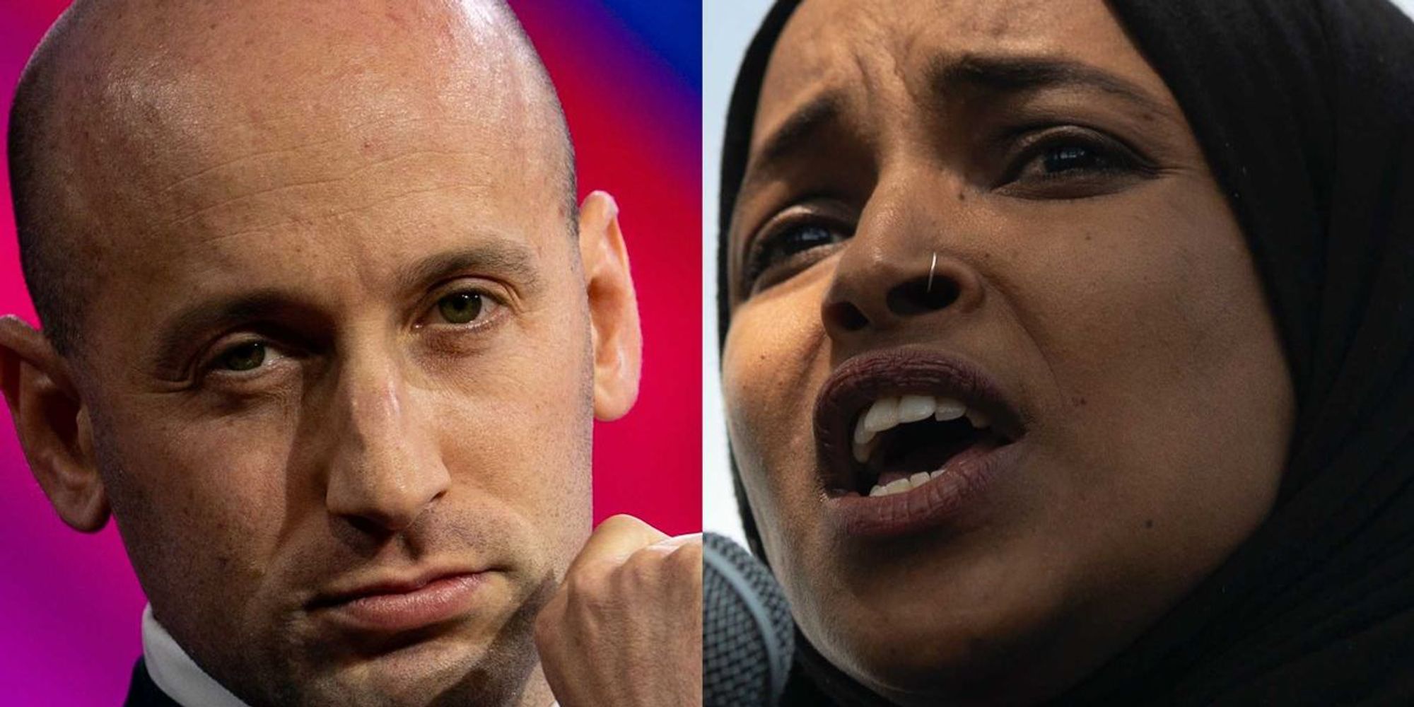 Ilhan Omar compares Stephen Miller's immigration rhetoric to Nazism