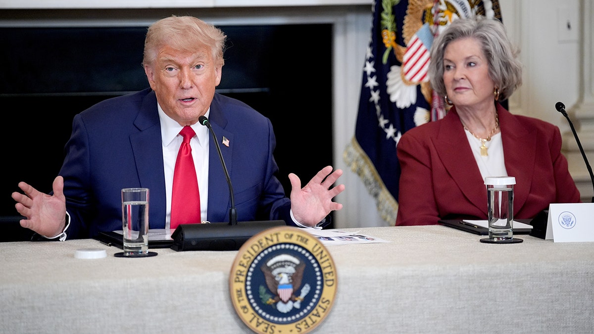 President Donald Trump and White House Chief of Staff Susie Wiles