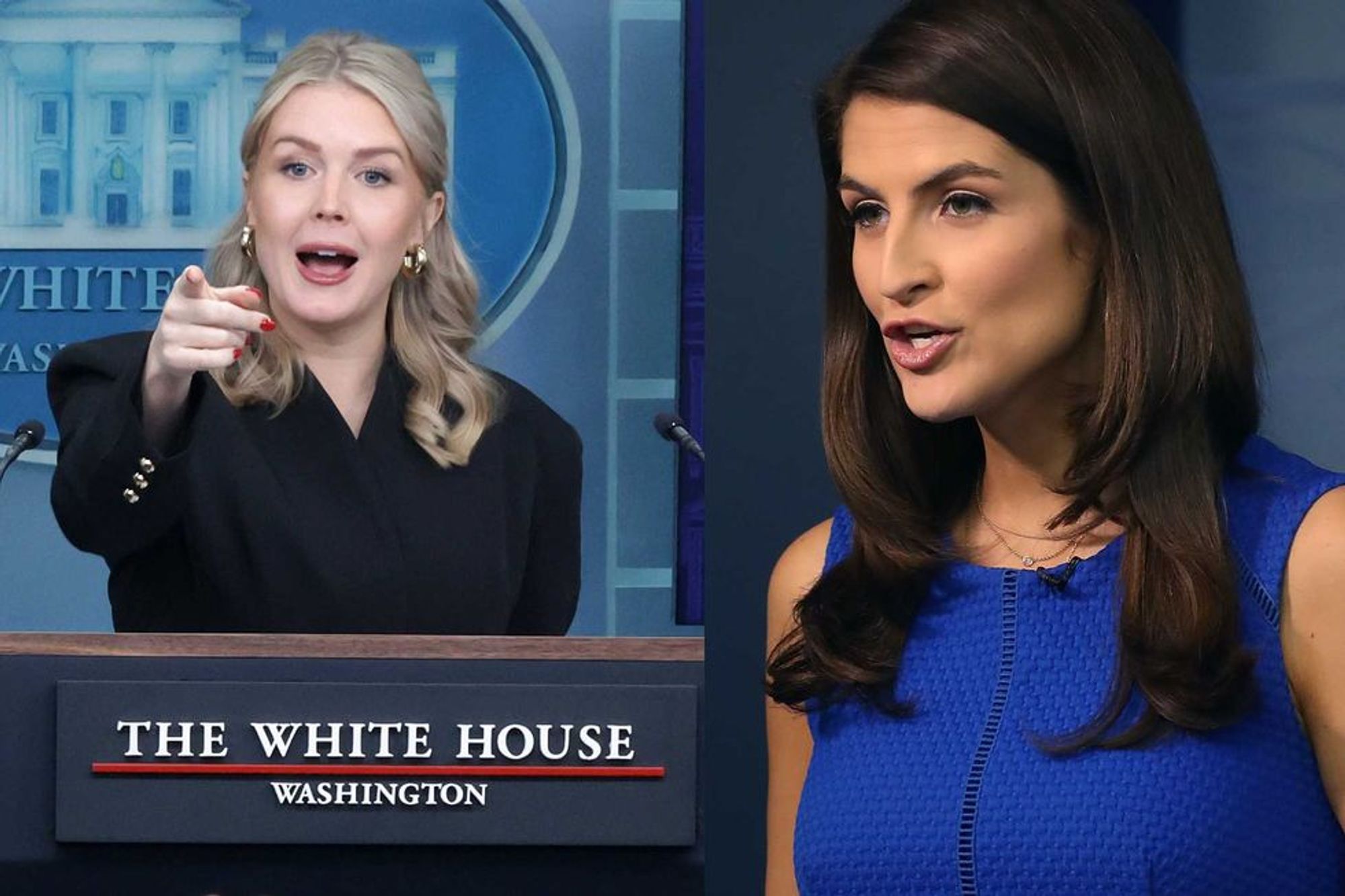 Karoline Leavitt berates CNN's Kaitlan Collins over inflation and the economy