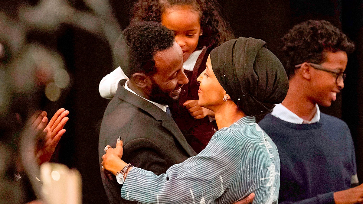 Ilhan Omar and Ahmad Hirsi