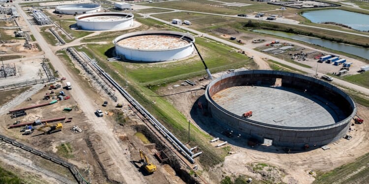 Trump administration gradually refilling Strategic Petroleum Reserve