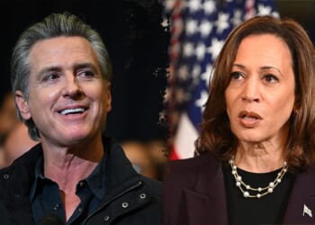 Harris and Newsom stir 2028 speculation at Democratic Party summit