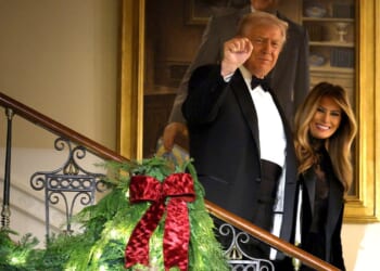 Trump brings back Christmas messaging with new government website