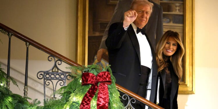 Trump brings back Christmas messaging with new government website