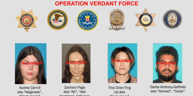 Radical Anti-Israel Group Planned To Bomb Los Angeles Buildings Marked With Hamas Triangles, FBI Reveals