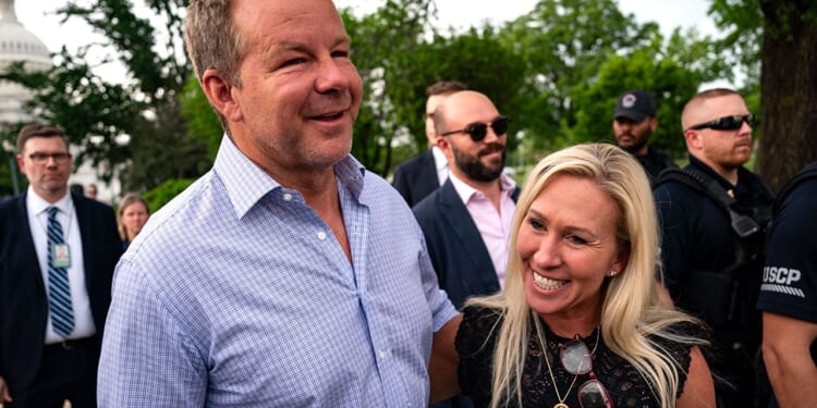 Brian Glenn and Marjorie Taylor Greene reveal engagement
