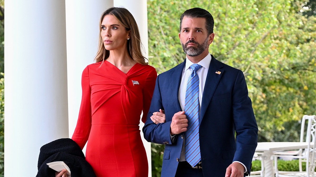 Bettina Anderson and Donald Trump Jr.