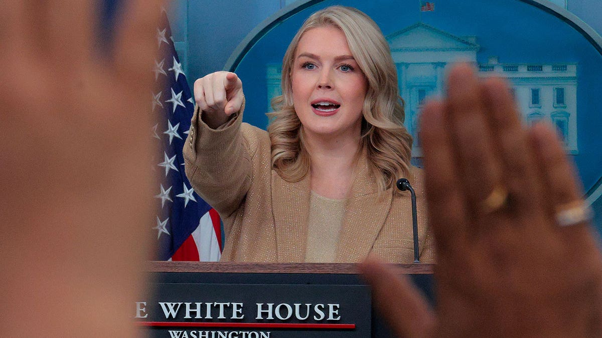 White House press secretary Karoline Leavitt