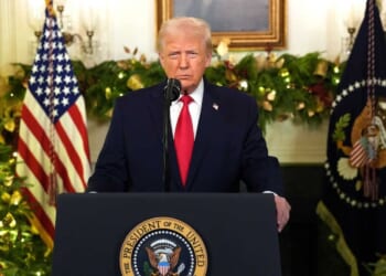 Trump touts his economic record in live prime-time speech to the nation: 'I inherited a mess'