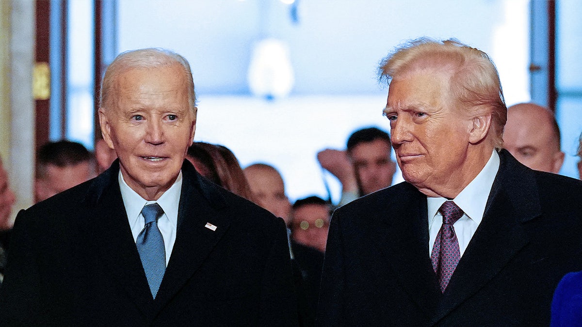 Former President Biden and President Trump