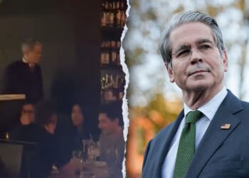 Treasury Secretary Scott Bessent Confronted by Code Pink Protesters