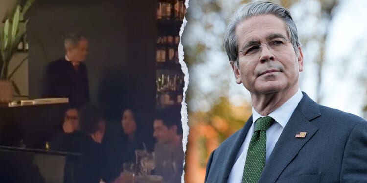 Treasury Secretary Scott Bessent Confronted by Code Pink Protesters