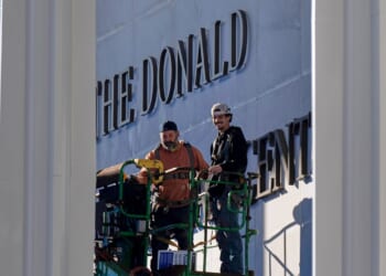 Trump's name added to Kennedy Center after board renames DC venue