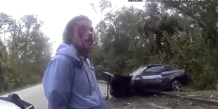 WATCH: Florida man says he 'teleported' into stolen BMW, blames 'X-Men,' thanks cop for rescuing him from 'aliens'