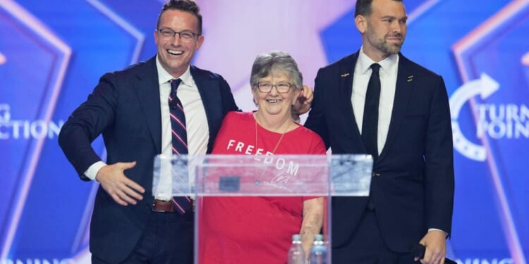 Target employee honored at AmericaFest after Charlie Kirk shirt incident