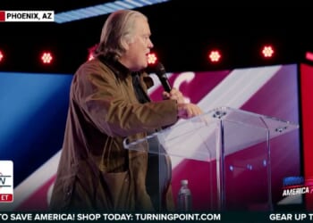 ‘This Is A Proxy On ’28’: Steve Bannon Weighs In On Conservative Movement’s Future At AmericaFest Amid Ideological Rift