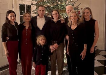 Biden Christmas Eve family photo sparks online criticism and backlash