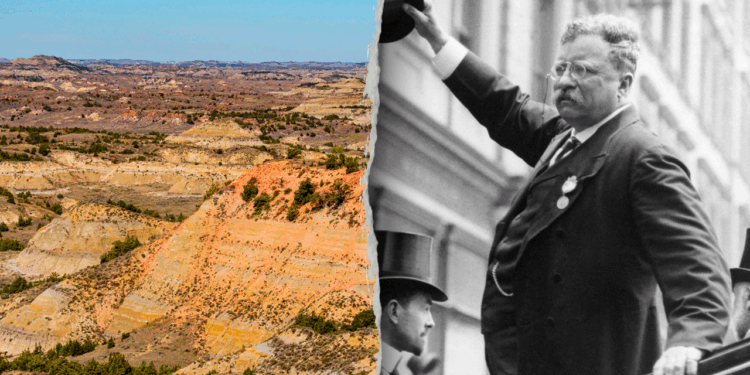 President Theodore Roosevelt comes to life via AI at namesake park