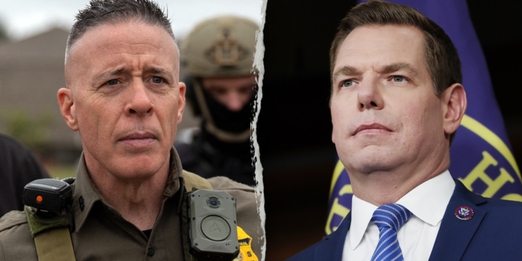 Rep. Eric Swalwell faces backlash over controversial Christmas ICE post