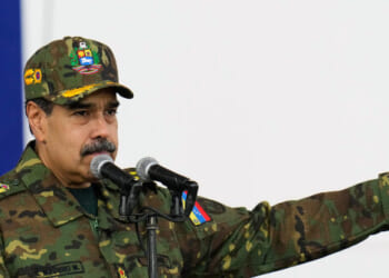 Nicolás Maduro Wears Fatigues and Waves Rifle Around in Propaganda