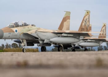 Israeli IDF fighter jets in Greece.