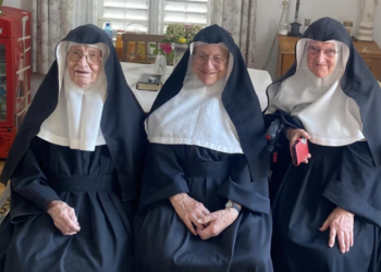 Three Augustinian nuns