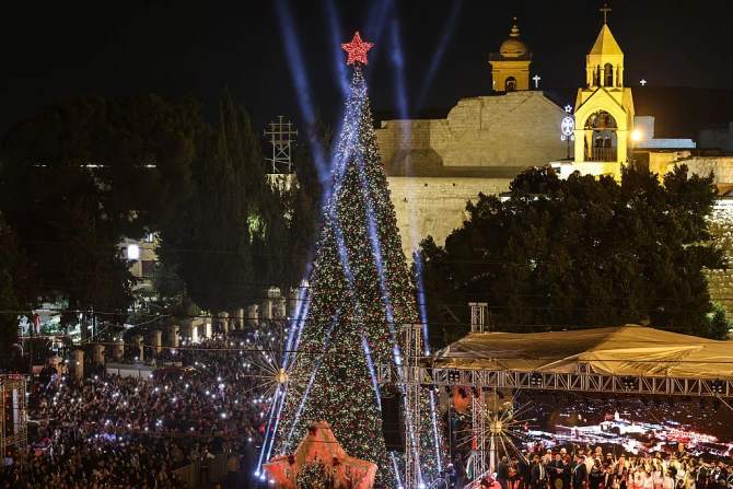 Bethlehem Christmas tree lighting