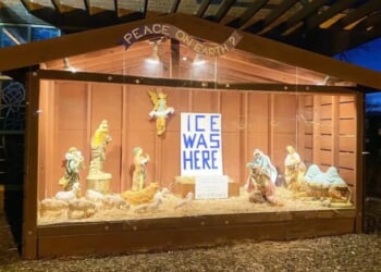 Anti-Nativity Display