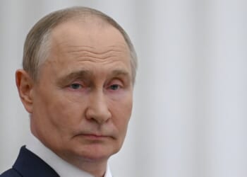 Russian president Vladimir Putin.