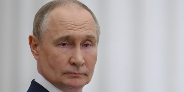 Russian president Vladimir Putin.
