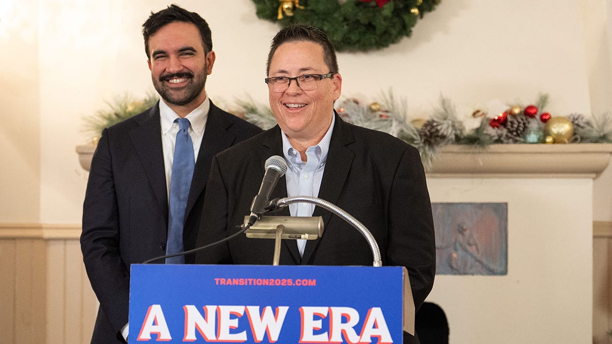 Zohran Mamdani with Lillian Bonsignore