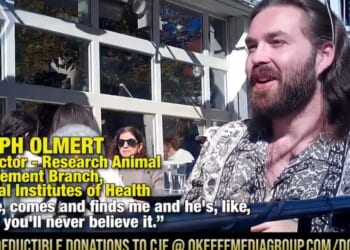 "F*ck These Guys" - NIH Contractor Admits to Ripping Down and Trashing Federal Portraits of President Trump, Vance (VIDEO) | The Gateway Pundit