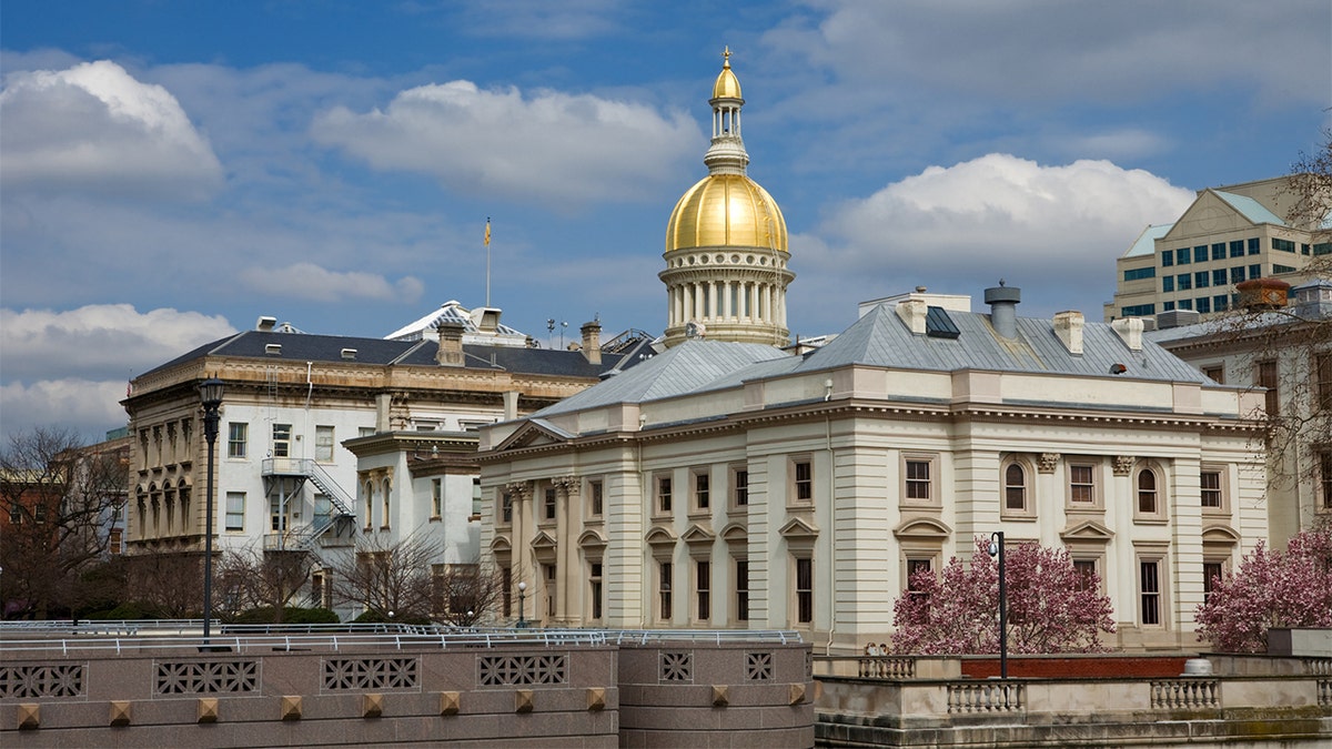 The New Jersey's State House capitol in Trenton.