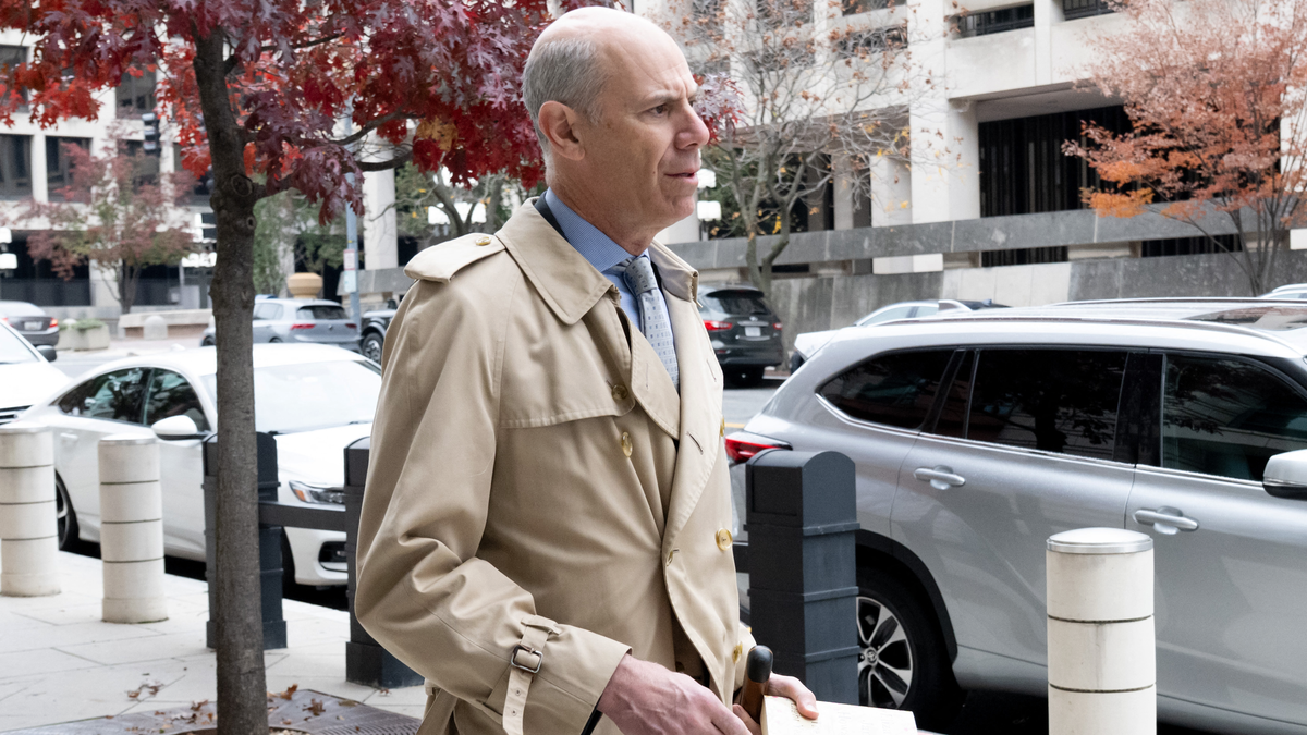 U.S. District Judge James Boasberg arrives at the E. Barrett Prettyman federal court in Washington, D.C.